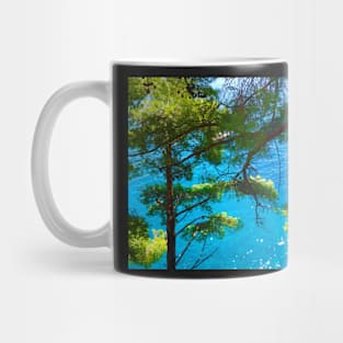 Trees & Ocean Mug